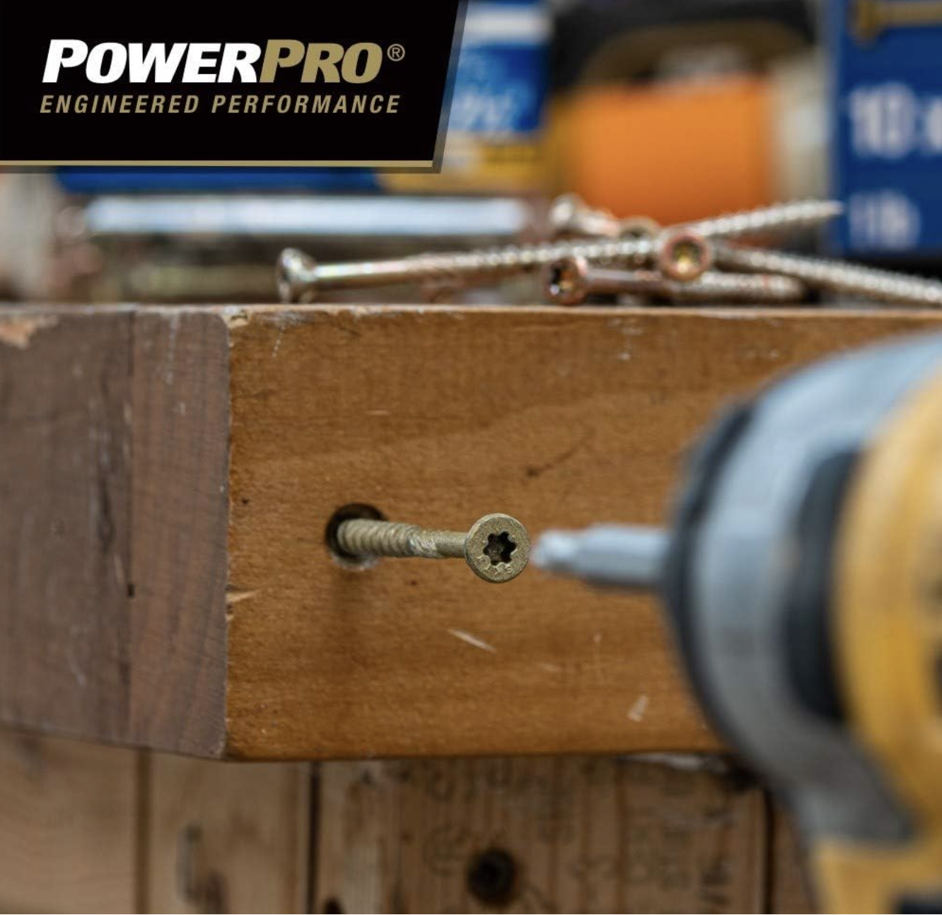 Power Pro Exterior Wood Deck Screws 9" x 3" - 2,000 pcs.