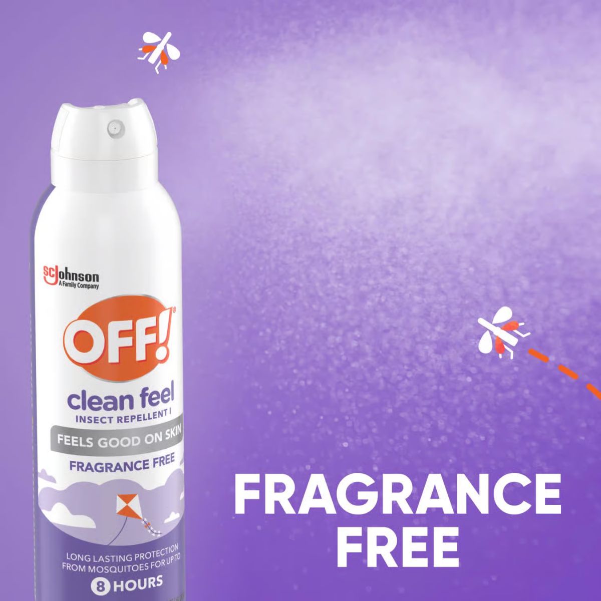 OFF! Clean Feel Insect Repellent Liquid For Mosquitoes/Ticks 5 oz.