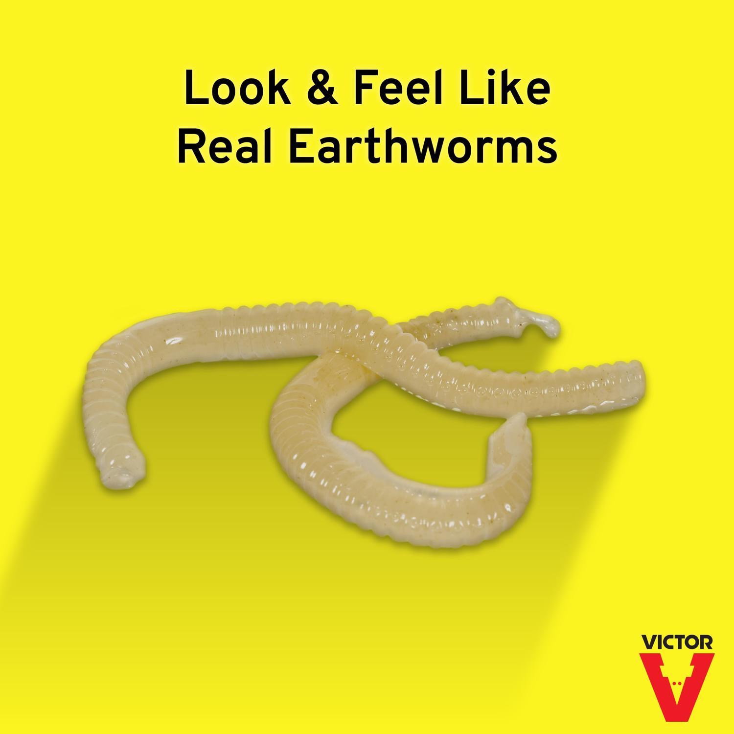 Victor Toxic Worm Bait Worms For Gophers and Moles 10 pk 10 pk