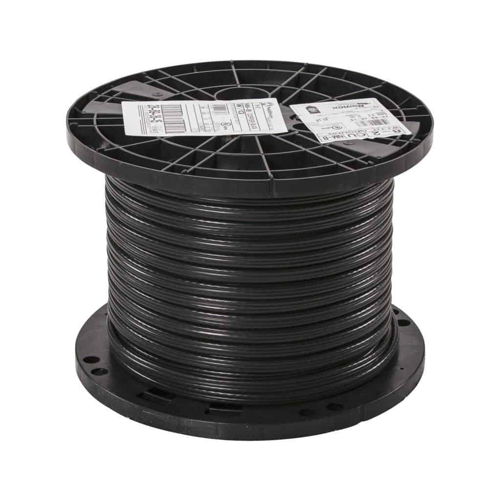 Southwire 500 ft. 8/2 Romex Type NM-B WG Non-Metallic Wire Black/White - Sold by the foot