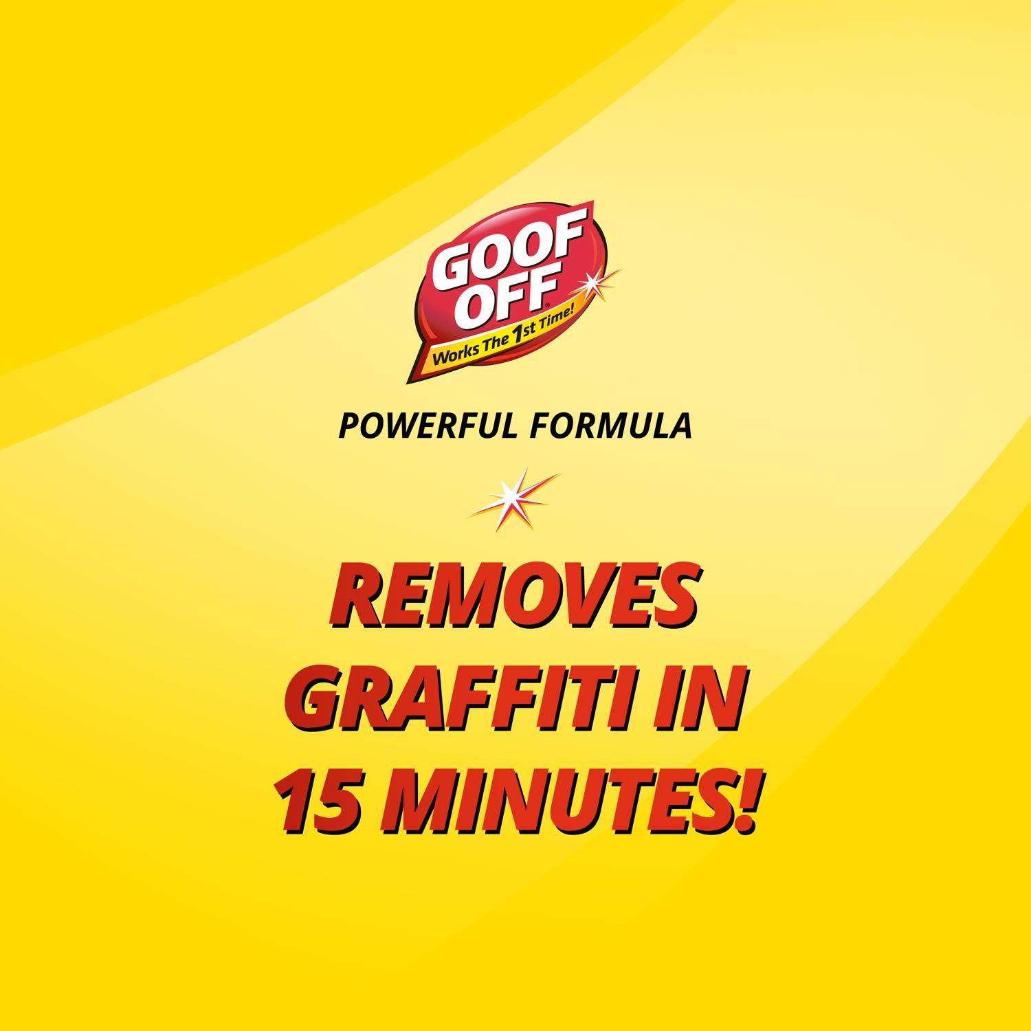 Goof Off Pro Strength Graffiti All Purpose Remover 16 oz