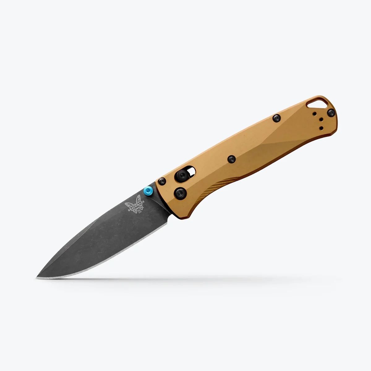 Benchmade Bugout Burnt Brass Aluminum