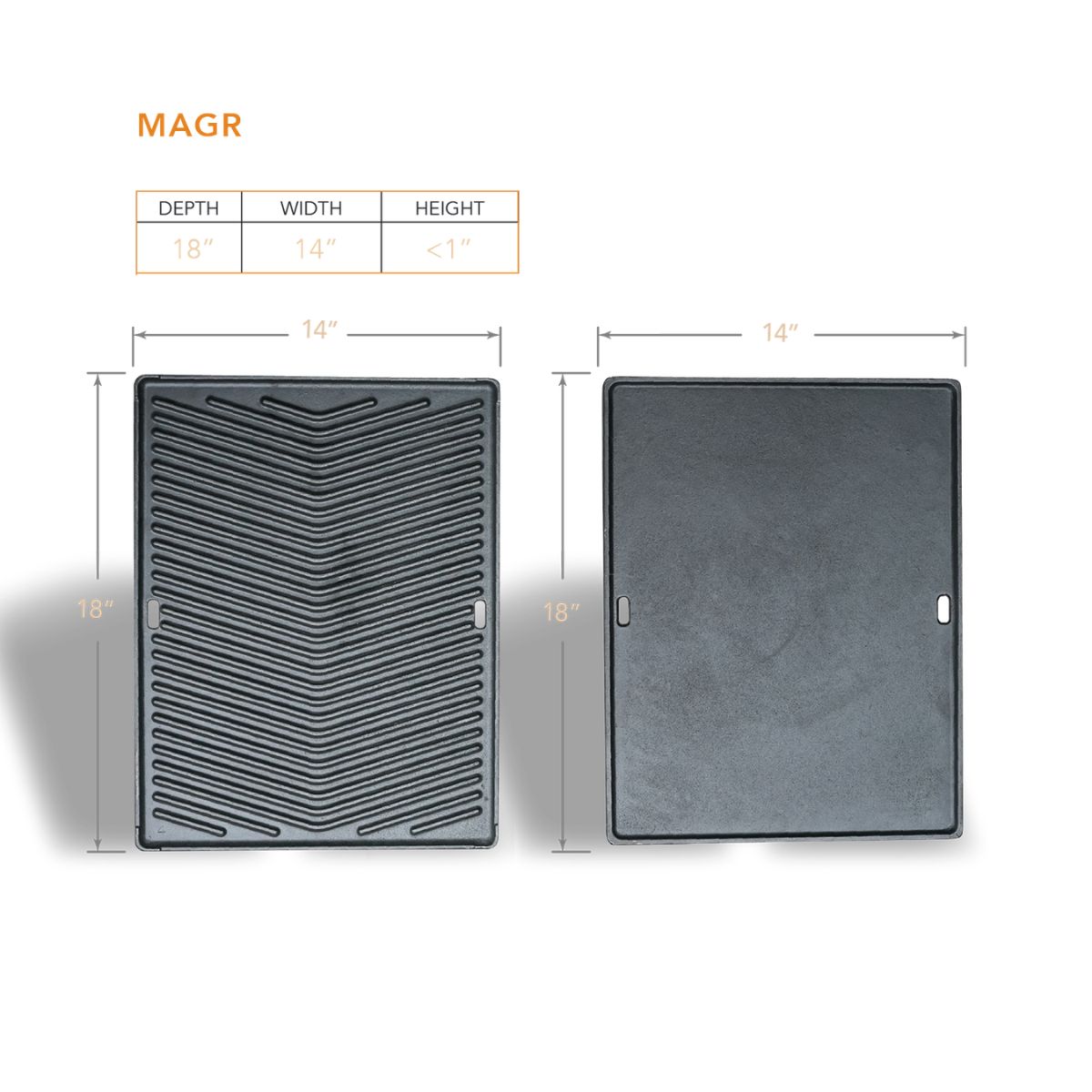 Mont Alpi Dual-sided griddle plate