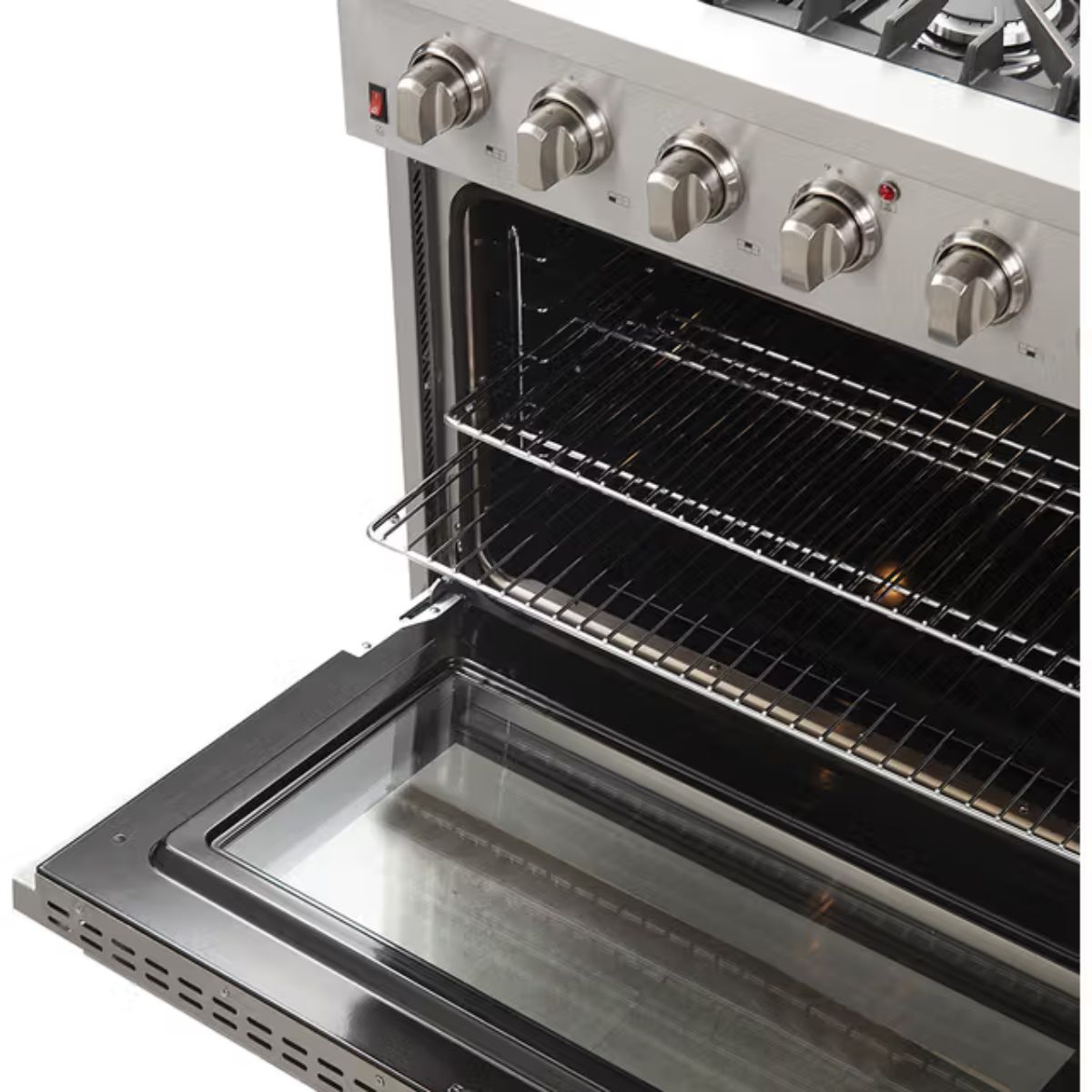Galiano Professional 36 in. Freestanding Gas Range in Stainless Steel