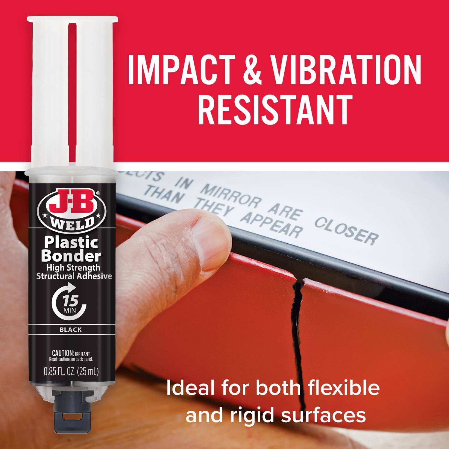 J-B Weld PlasticBonder High Strength Plastic Bonder Paste 0.85 oz