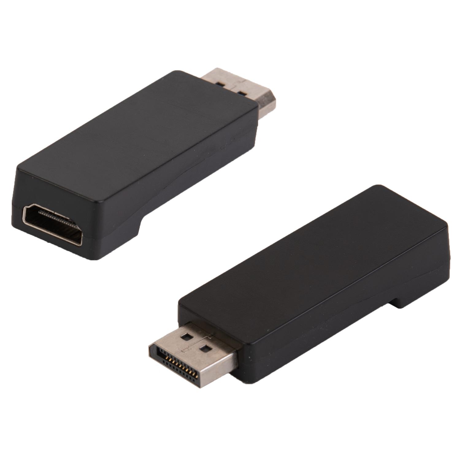 Monster Just Hook It Up HDMI Jack to Display Port Plug Adapter 1 pk