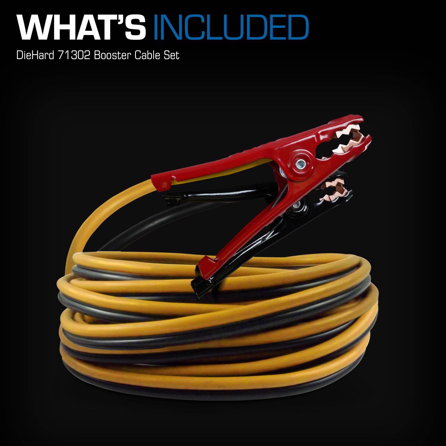 DieHard 12 ft. 8 Ga. Standard Booster Cable 175 amps