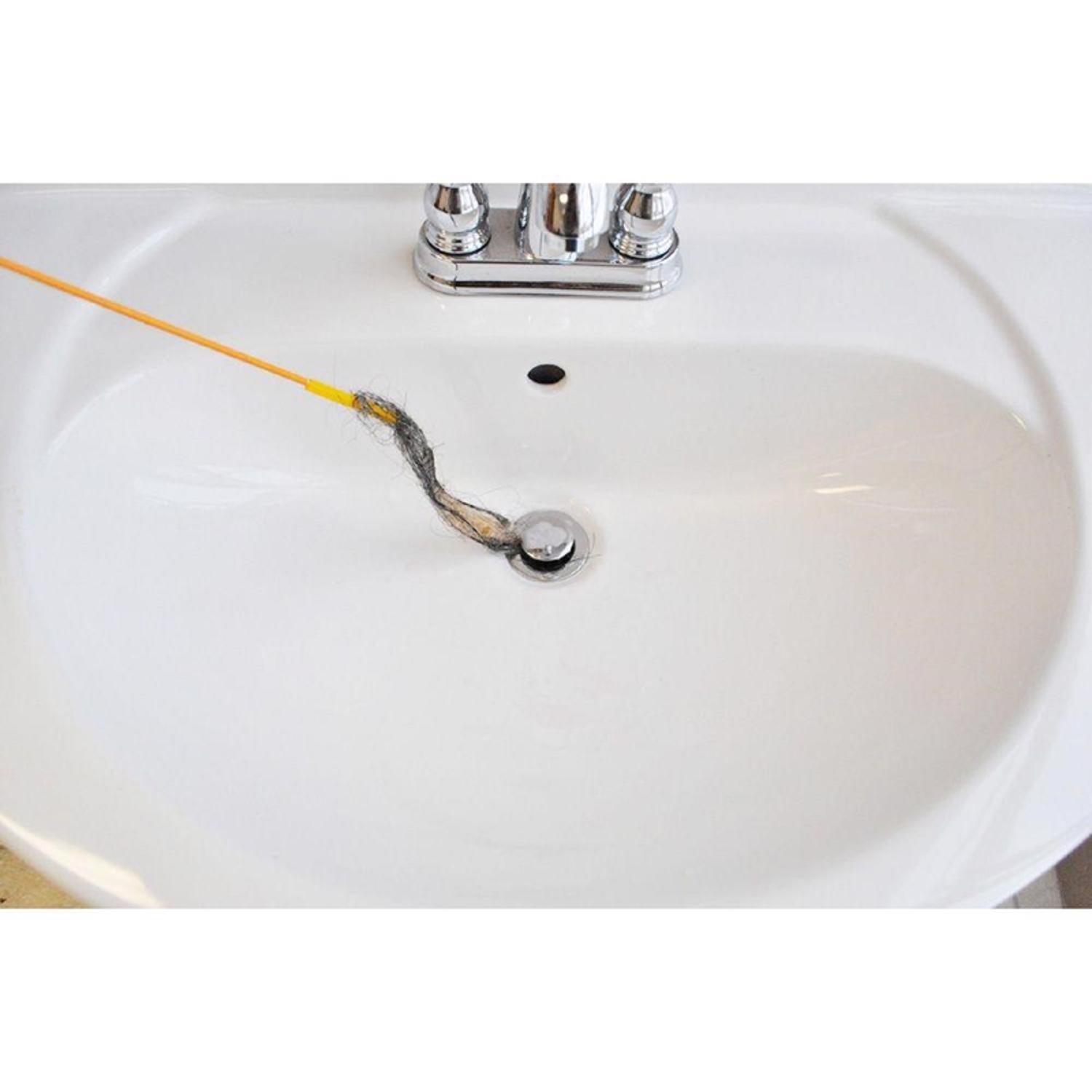 FlexiSnake The Drain Weasel 1.5 ft. L Hair Clog Tool Starter Kit