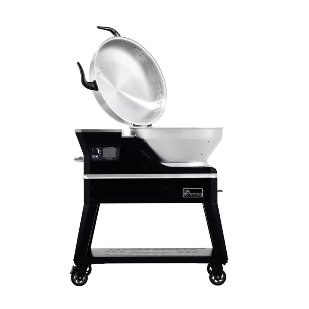 Recteq Bullseye Deluxe Wood Pellet WiFi Grill and Smoker Black/Silver