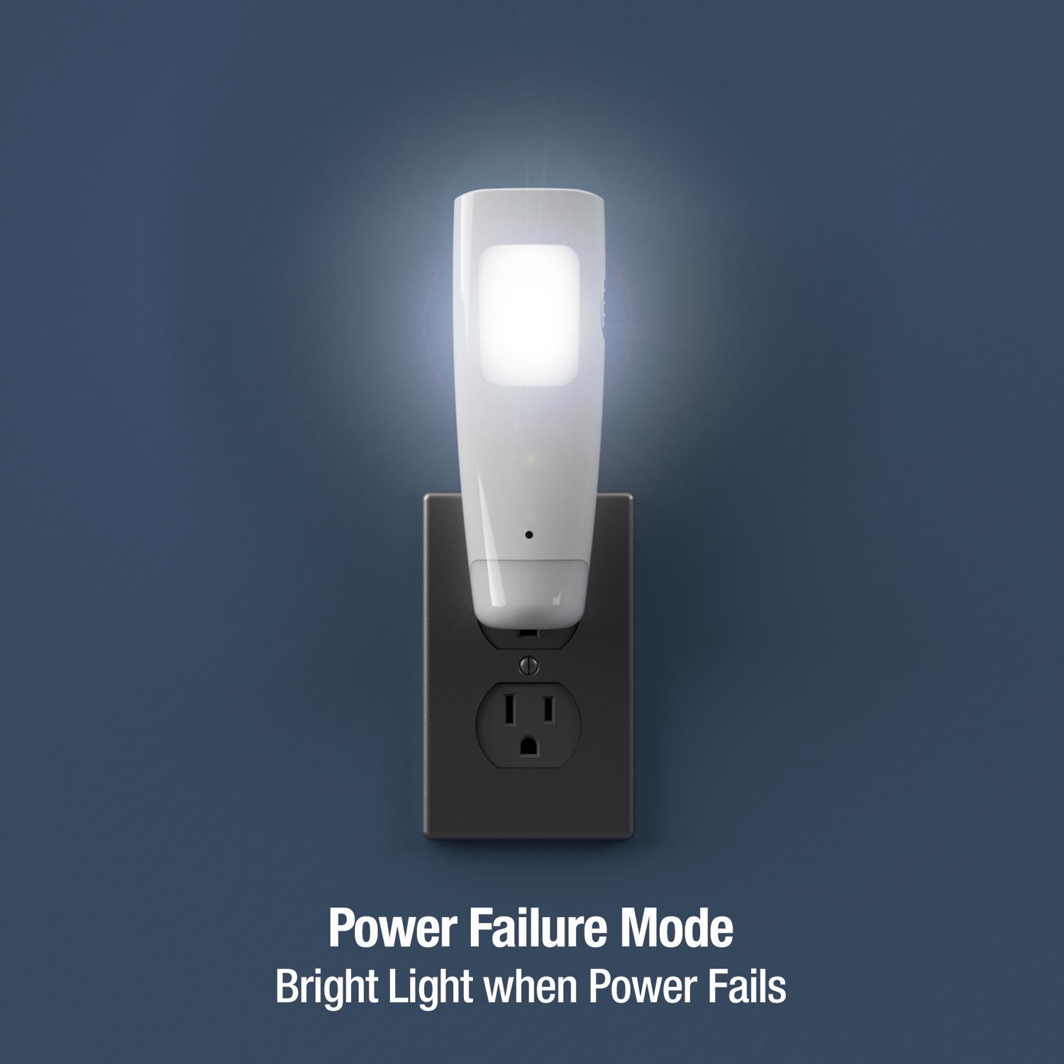 Westek Automatic Battery Powered Power Failure LED Night Light
