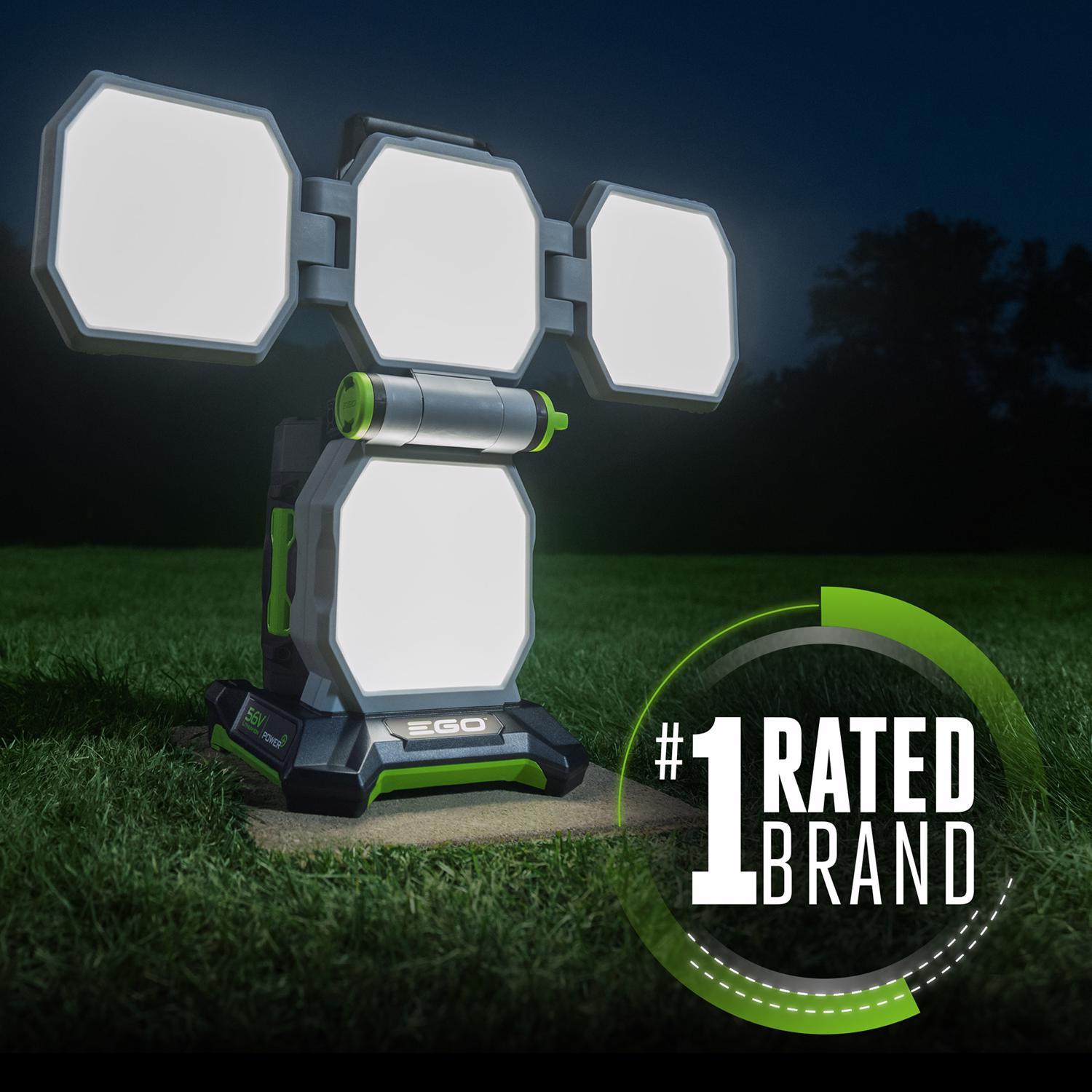 EGO Power+ 4-3/4 in. 4-Panel lights LED Portable Area Light TOOL ONLY