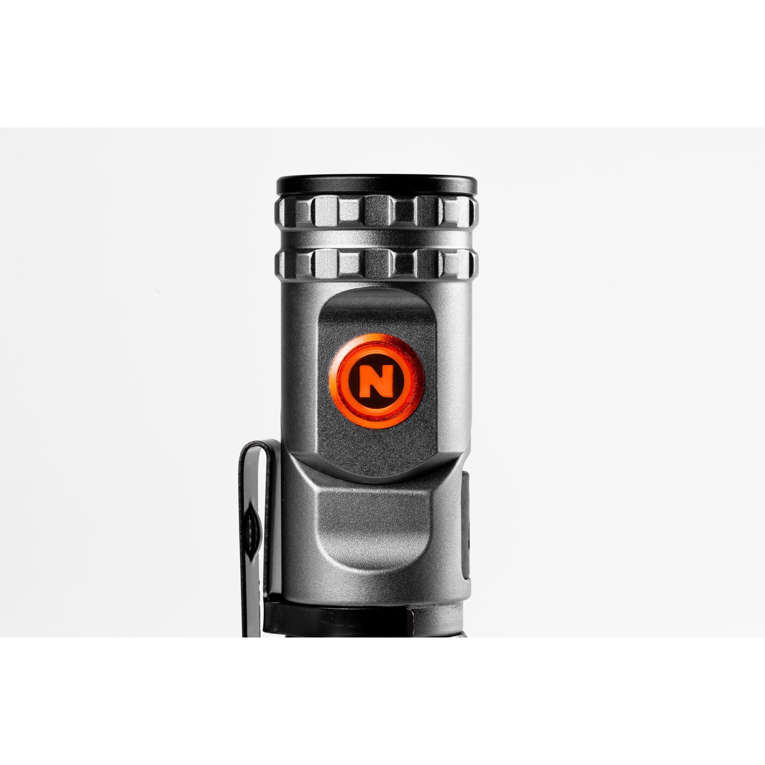NEBO Franklin 600 lm Storm Gray LED Rechargeable Rechargeable Flashlight