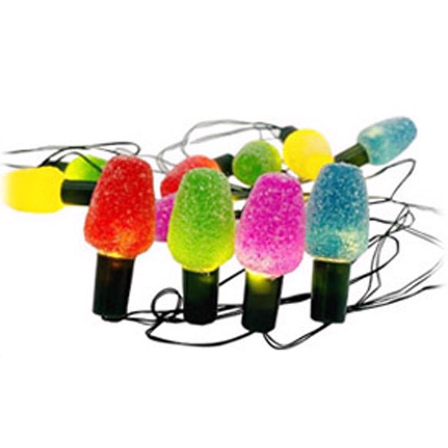 Celebrations LED Multicolored 15 ct Novelty Christmas Lights 7 ft.