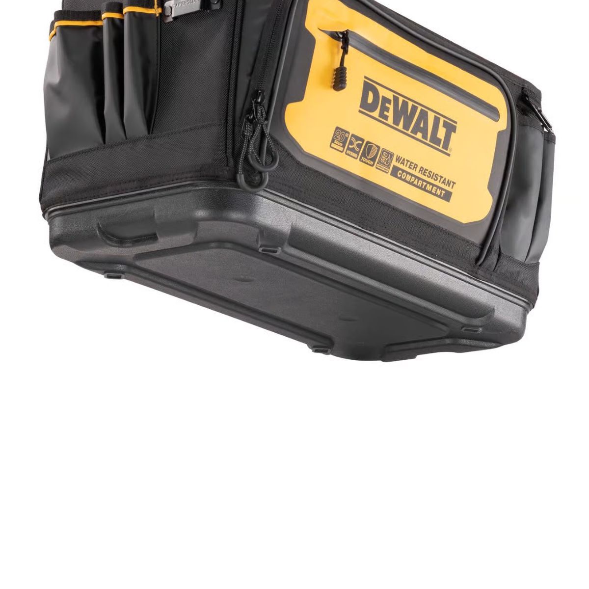 DEWALT Ballistic Nylon Open Top Tool Tote Tool Tote 36 pocket Black/Yellow 1 Piece