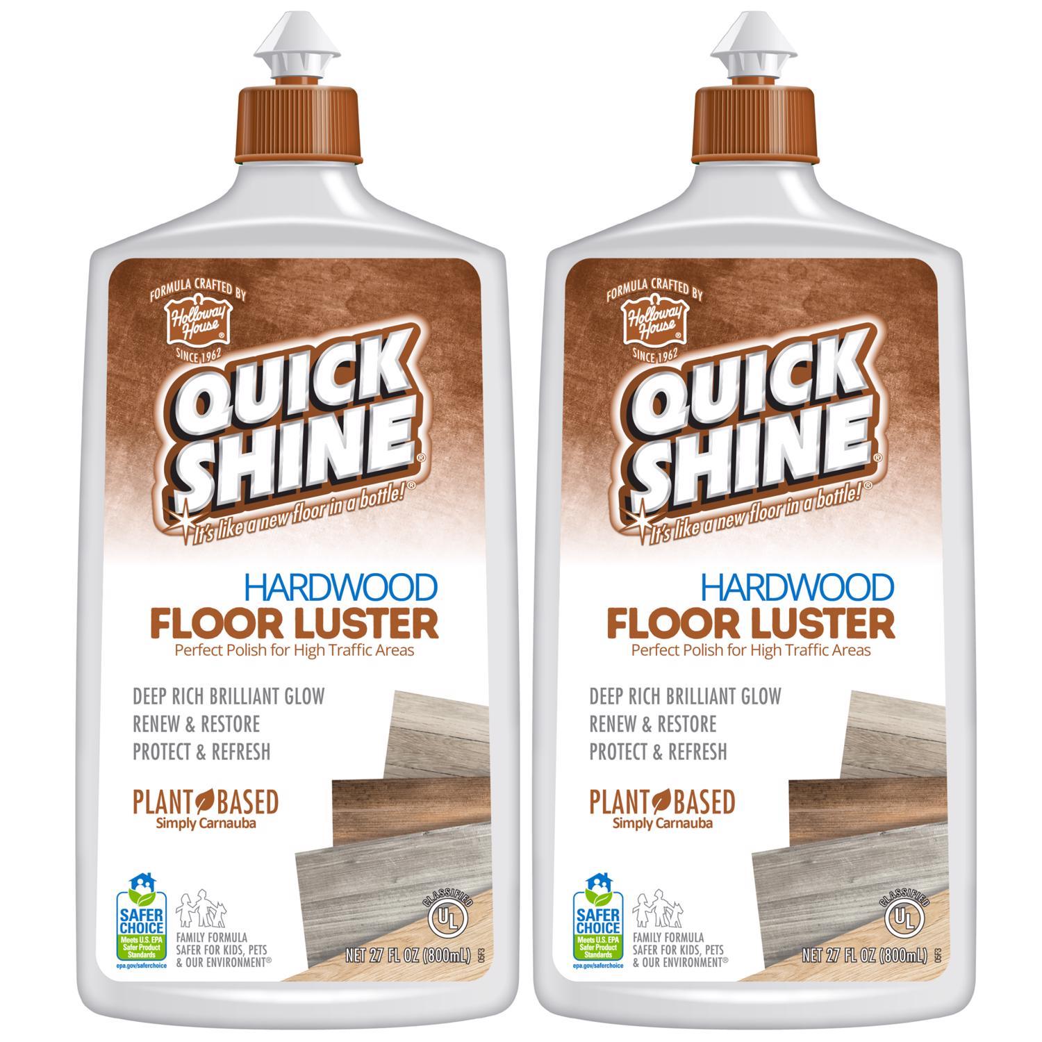 Holloway House Quick Shine No Scent Hardwood Floor Luster Liquid 27 oz