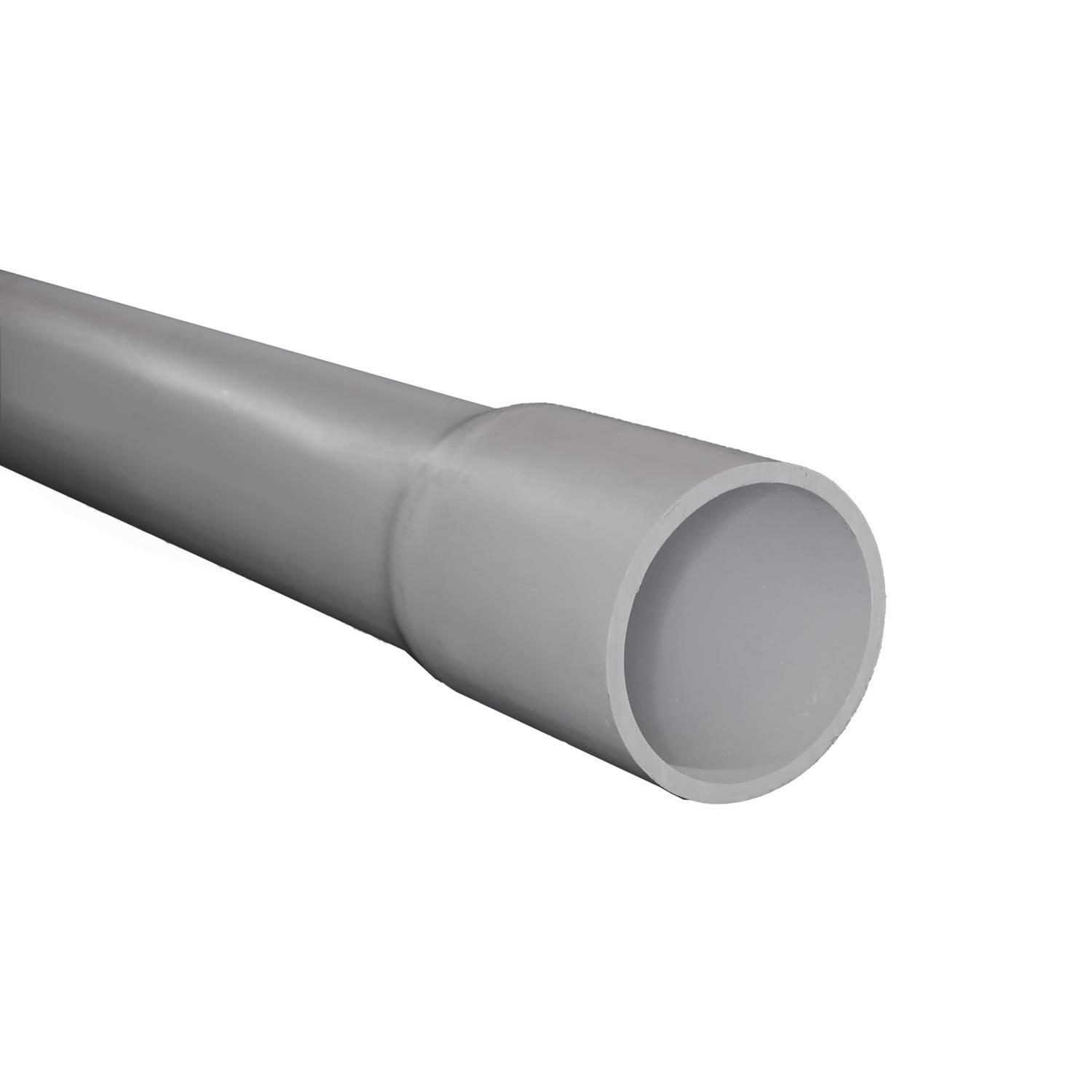 Cantex 2 in. D X 10 ft. L PVC 40 schedule Electrical Conduit For Rigid