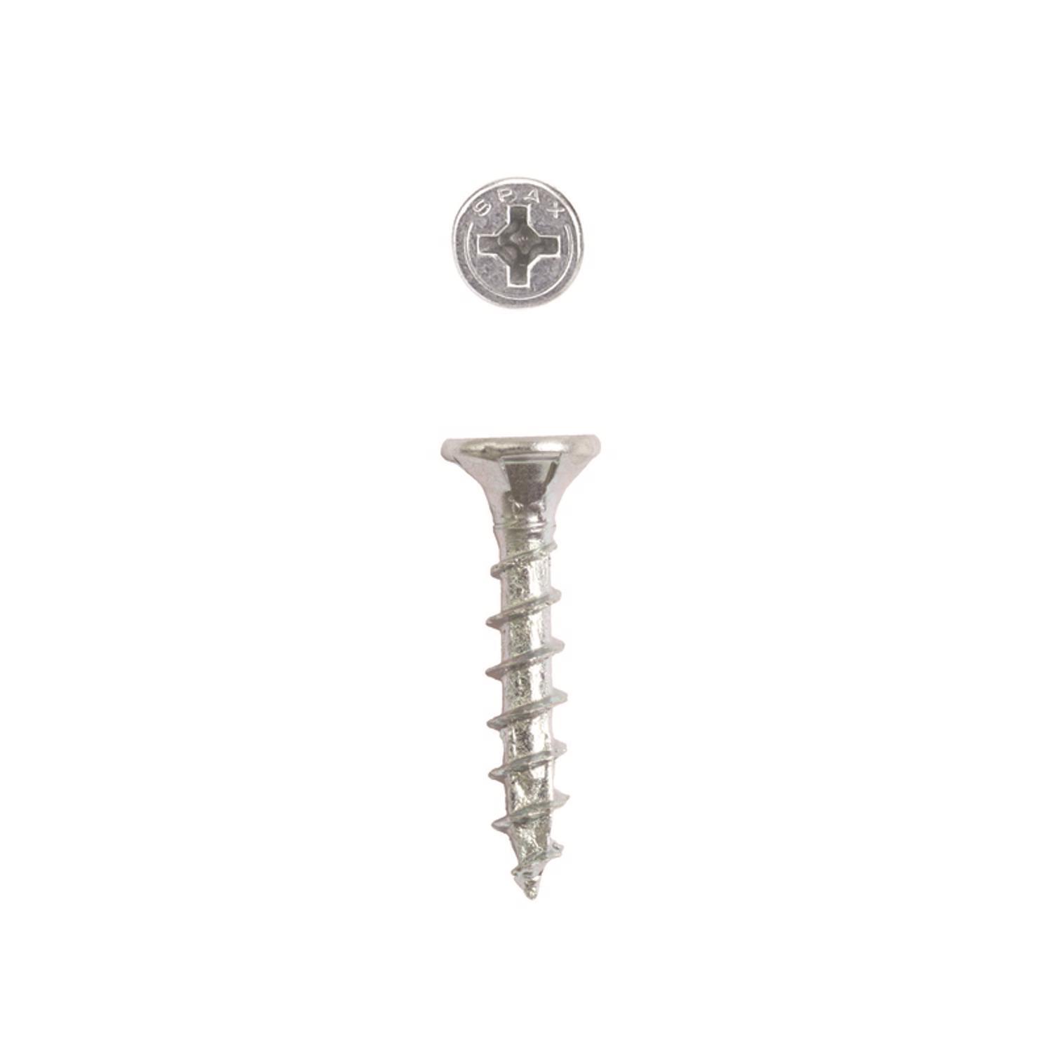 SPAX Multi-Material No. 10 Label X 1 in. L Unidrive Flat Head Serrated Construction Screws