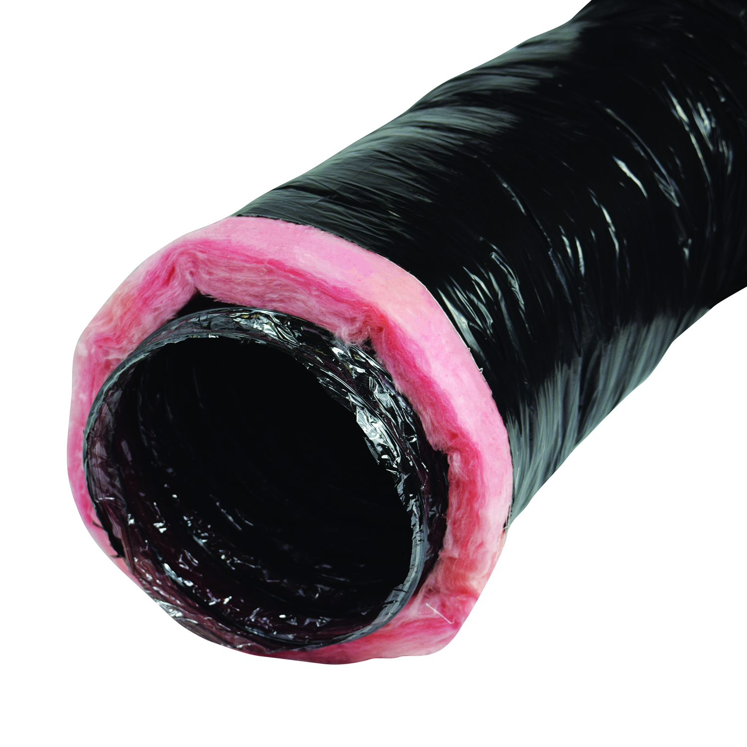 Deflect-O Adjustable 6 in. D Polyester Flexible Insulated Duct