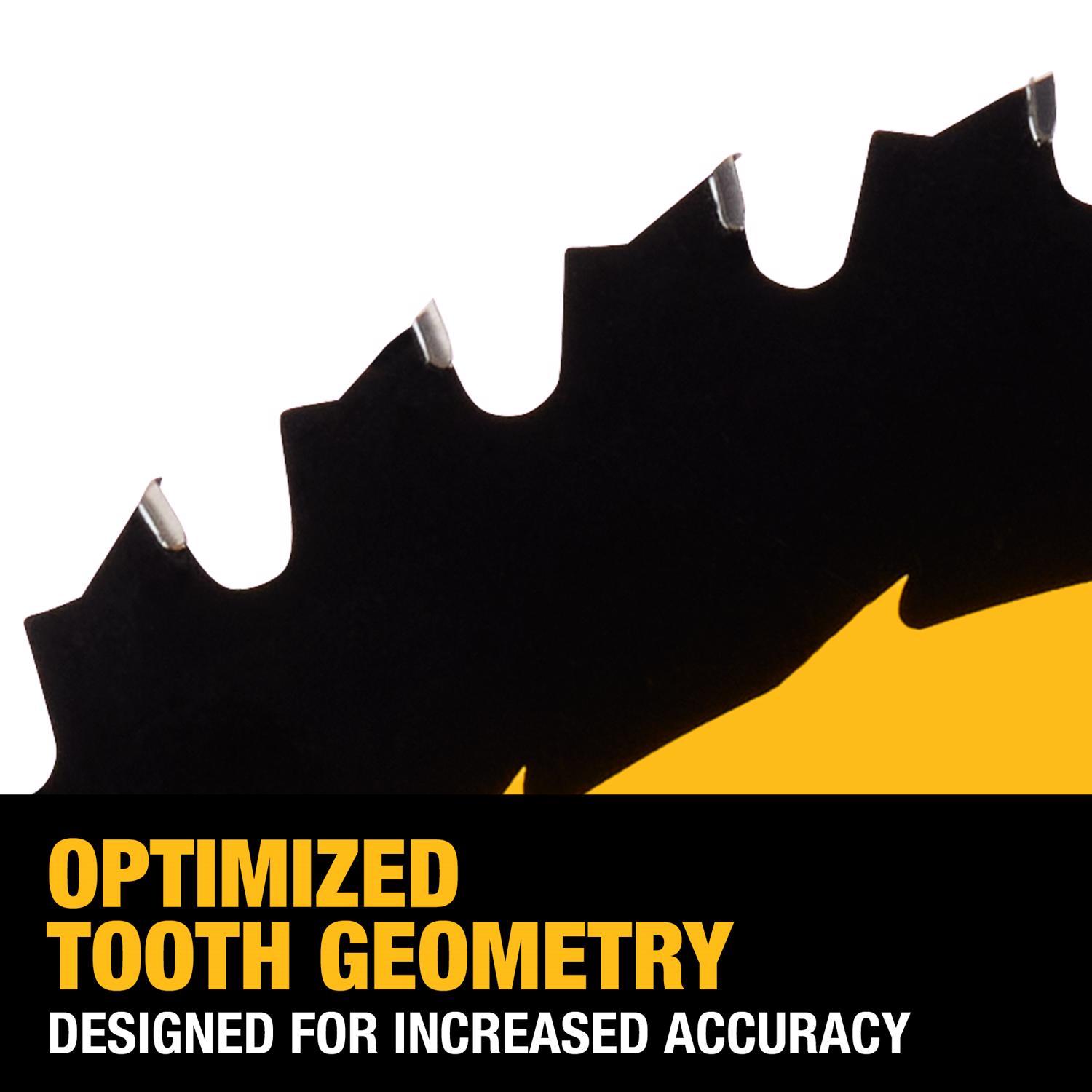 DEWALT 12 in. D X 1 in. Carbide Tipped Circular Saw Blade 40 teeth 1 pk