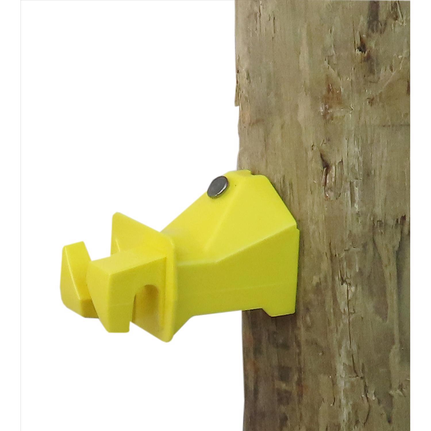Dare Sung Wood Post Insulator Yellow