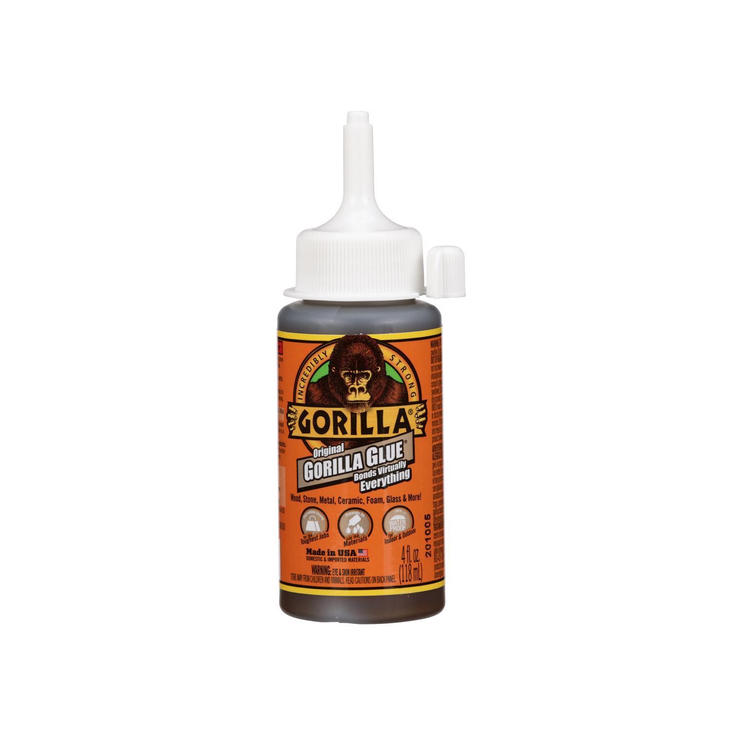 Gorilla High Strength Glue Tan Original Gorilla Glue 4 oz