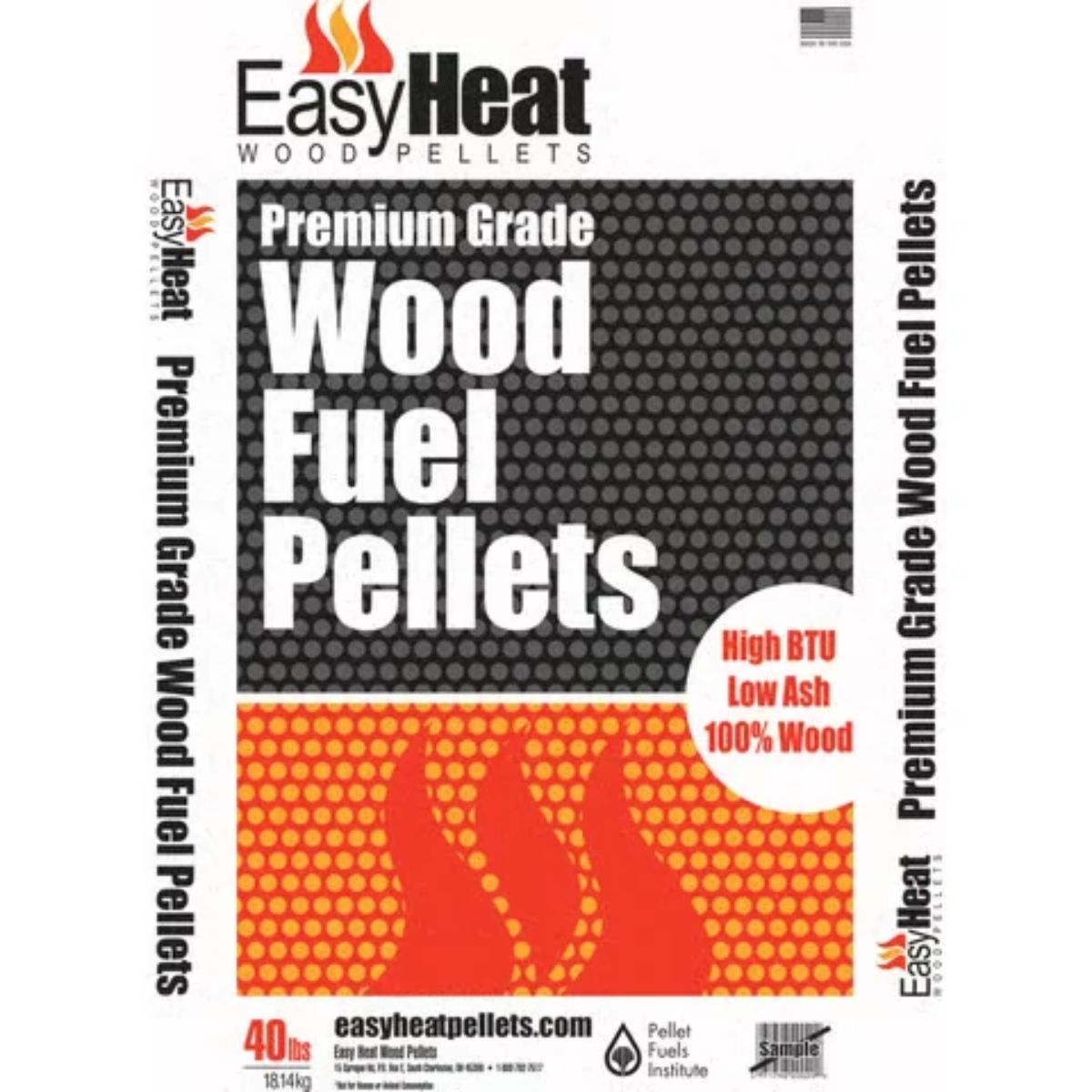 Easy Heat Wood Pellet Fuel 40 lb.