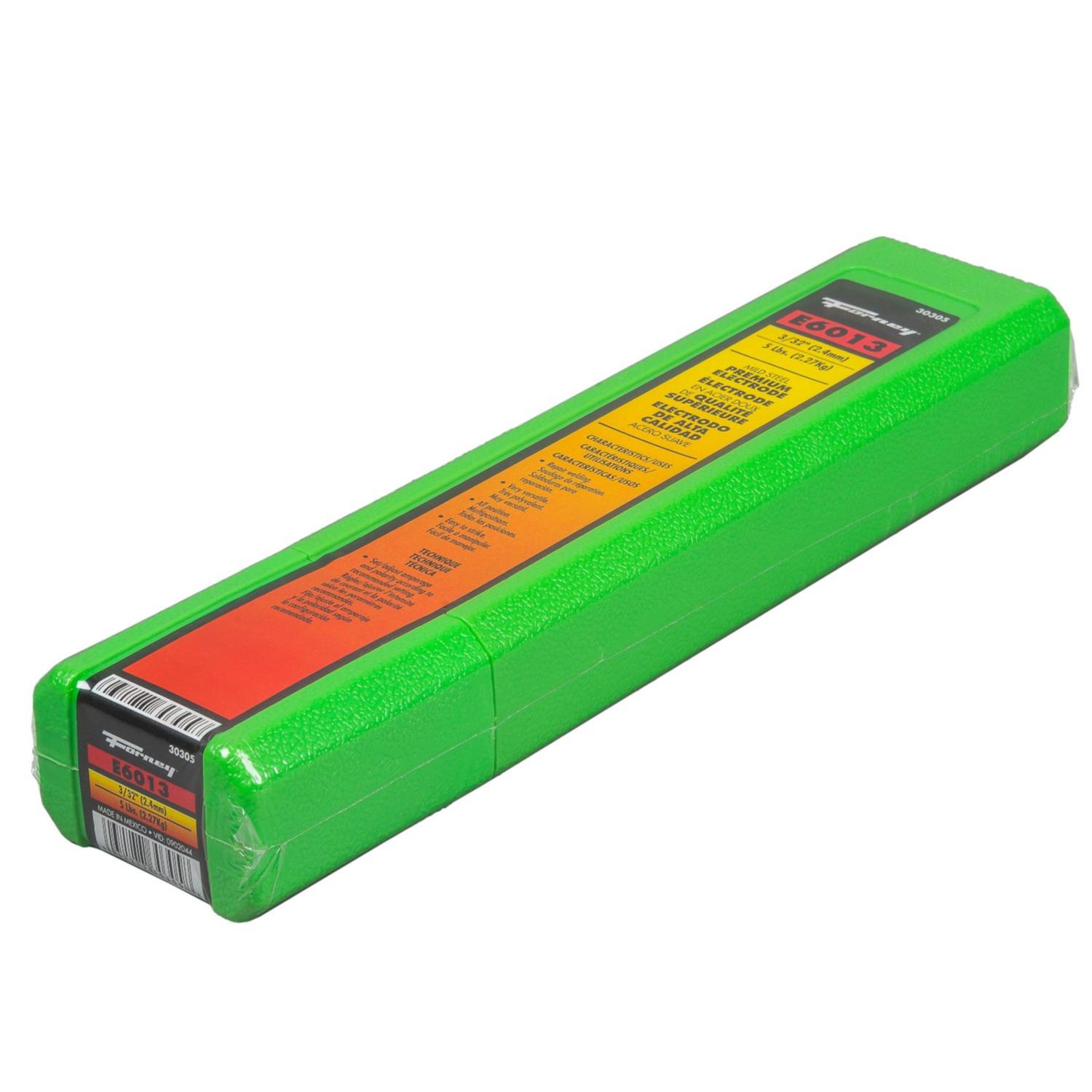 Forney 3/32 in. D X 14.6 in. L E6013 Mild Steel Welding Electrodes 83000 psi 5 lb 1 pk