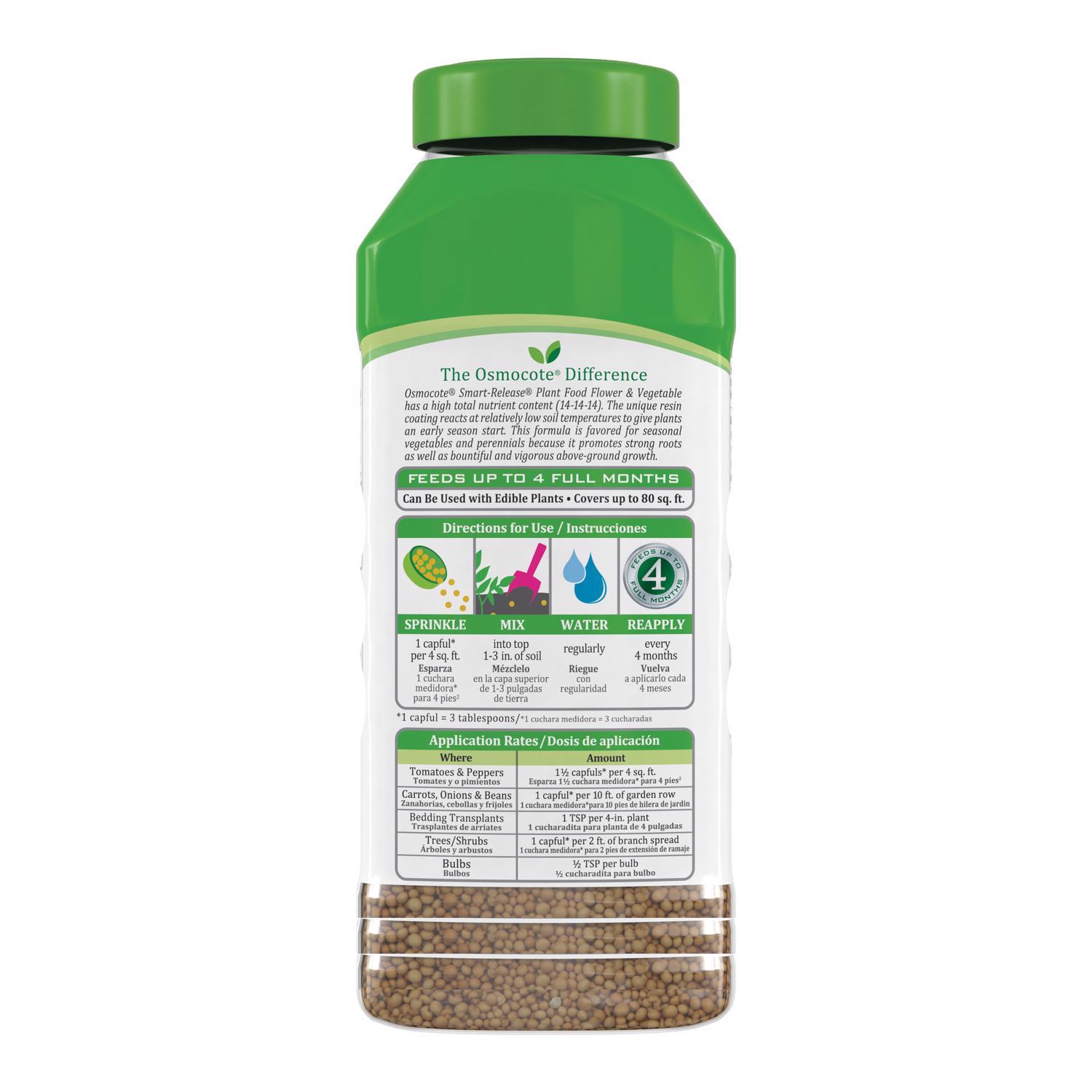 Osmocote Smart-Release Flower & Vegetable Granules Plant Food 2 lb