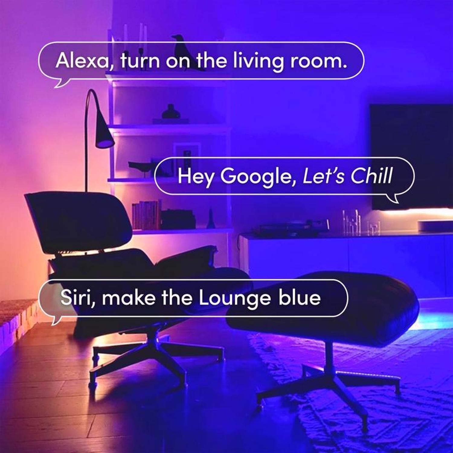 LIFX Smart Home 40 in. L Color Changing Plug-In LED Smart-Enabled Strip Light Extension 1 pk