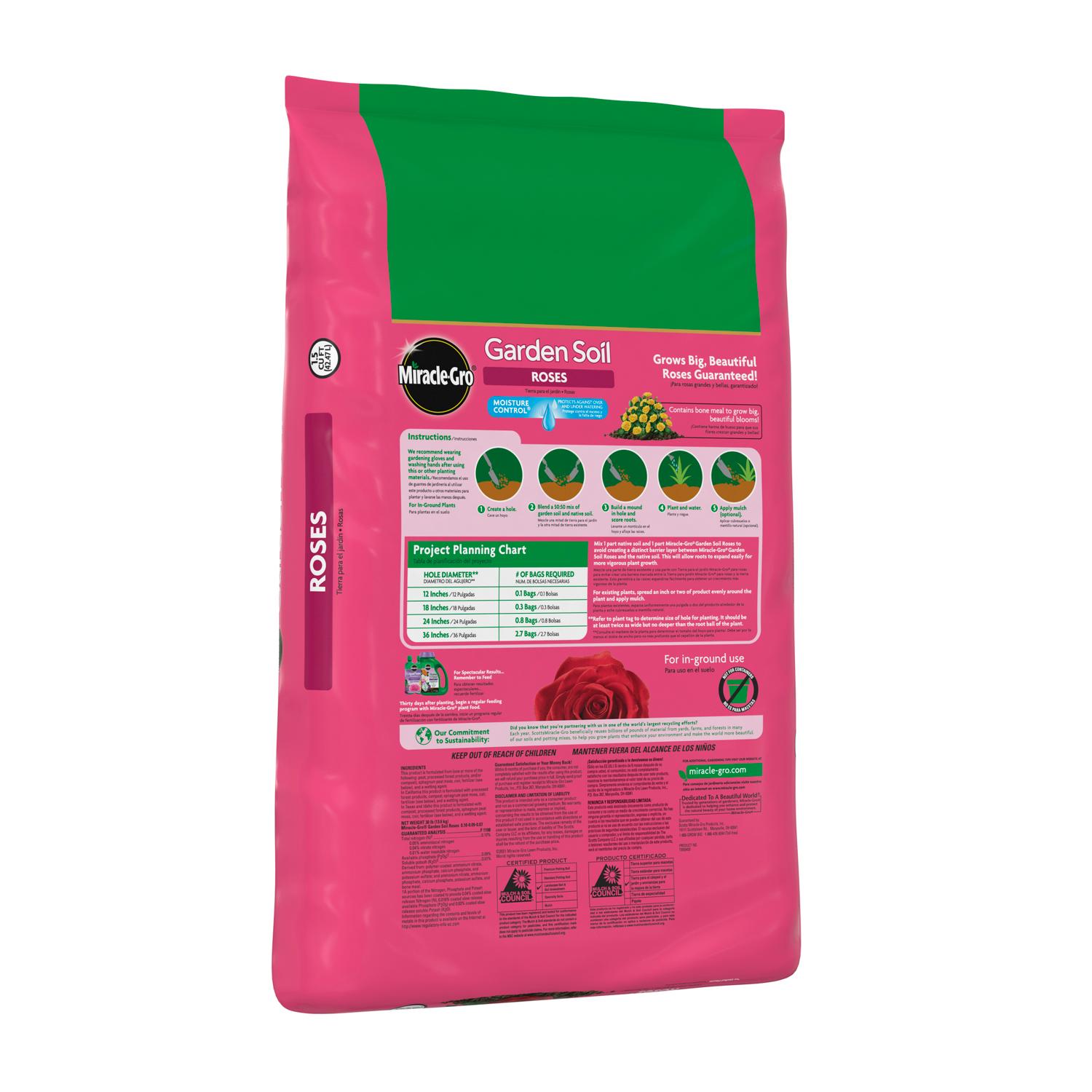 Miracle-Gro Rose Garden Soil 1.5 cu ft