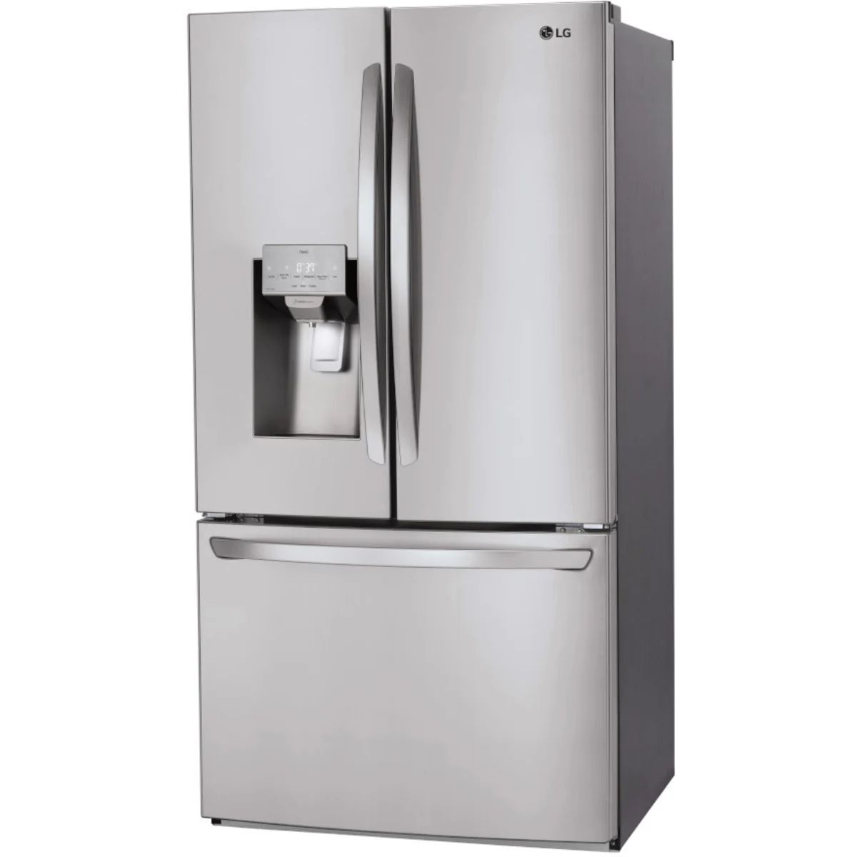 LG 28 cu. ft. 3 Door French Door, Standard Depth, Ice and Water with Single Ice Maker Refrigerator