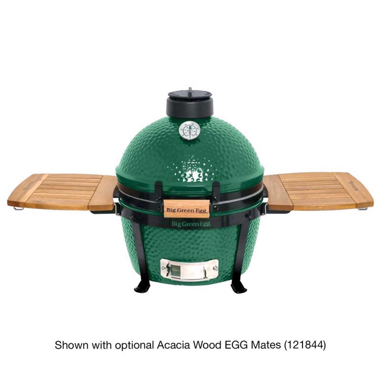 Big Green Egg 13 in. MiniMax Charcoal Kamado Grill and Smoker Green