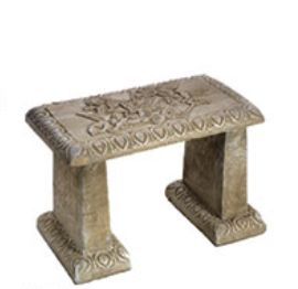 Athens Stonecasting Small Hummingbird Bench