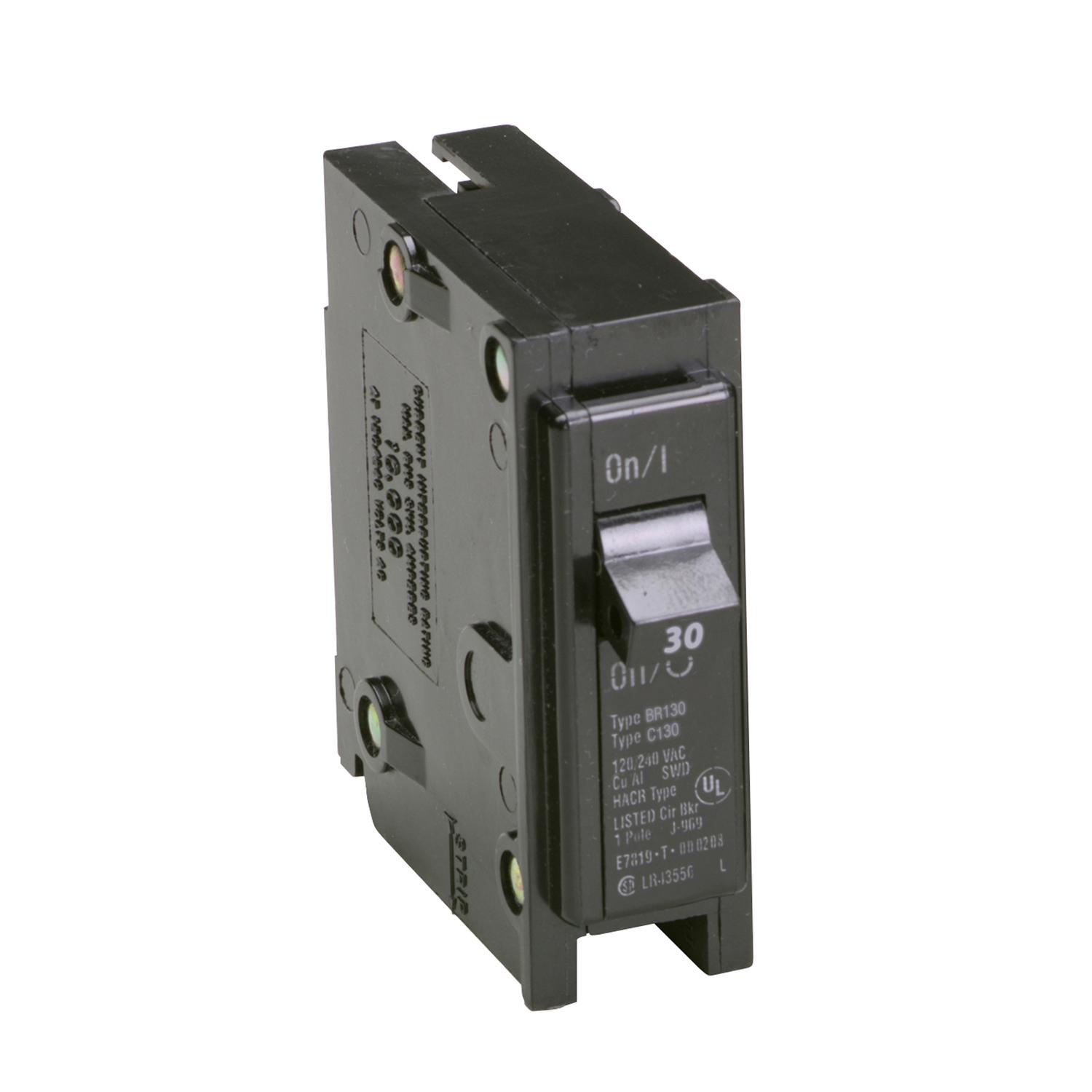 Eaton Cutler-Hammer 30 amps Plug In Single Pole Circuit Breaker