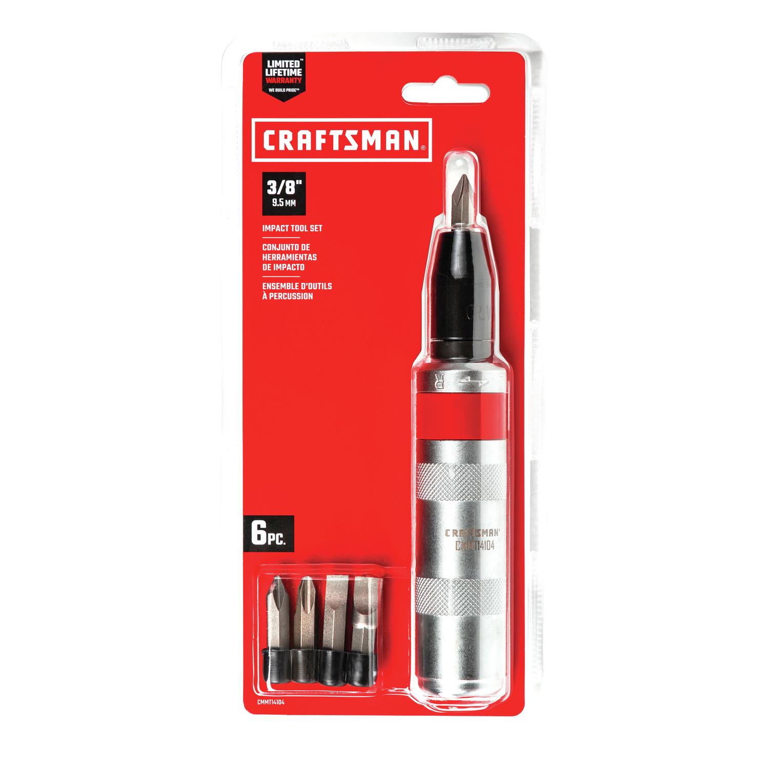 Craftsman V20 3/8 in. Brushless Impact Tool Set