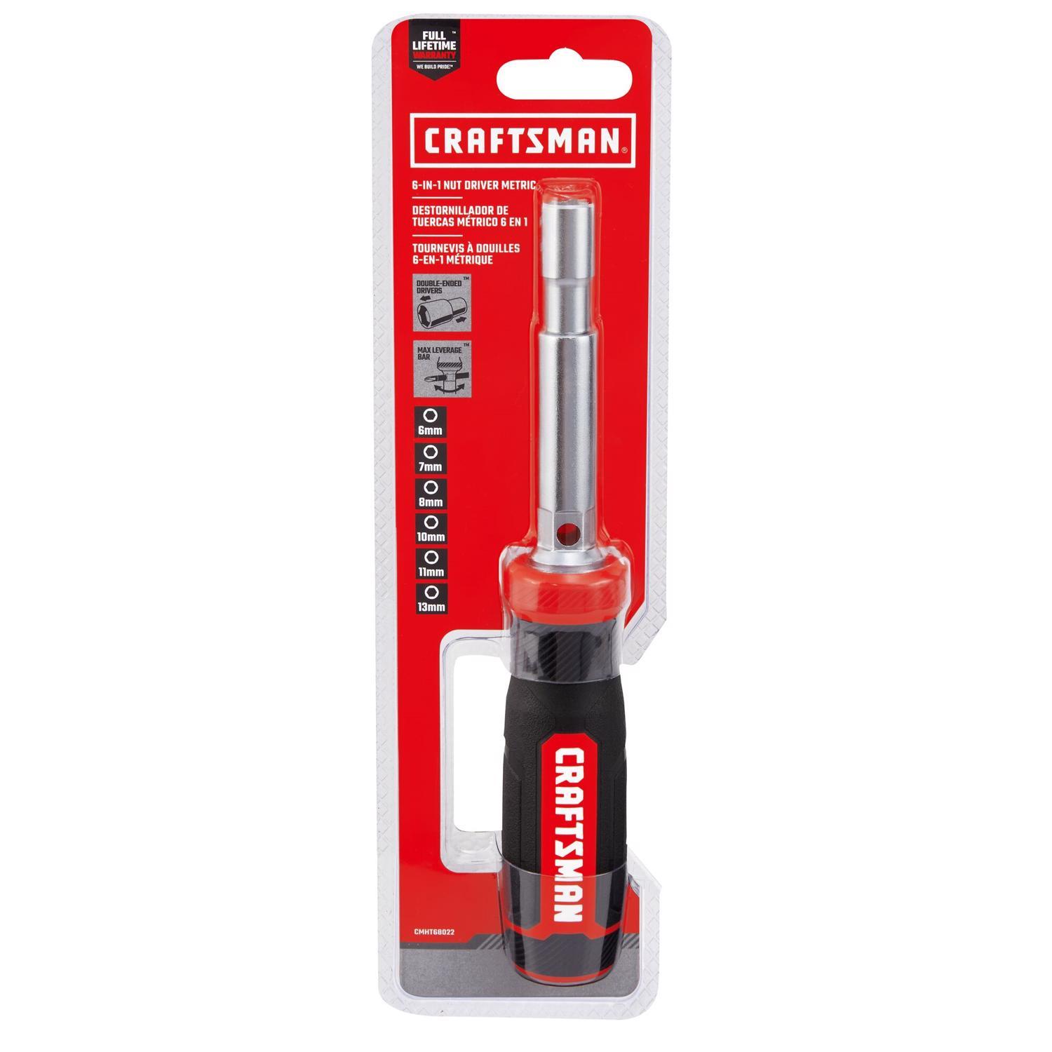 CRAFTSMAN Metric 6-in-1 Nut Driver 1 pc