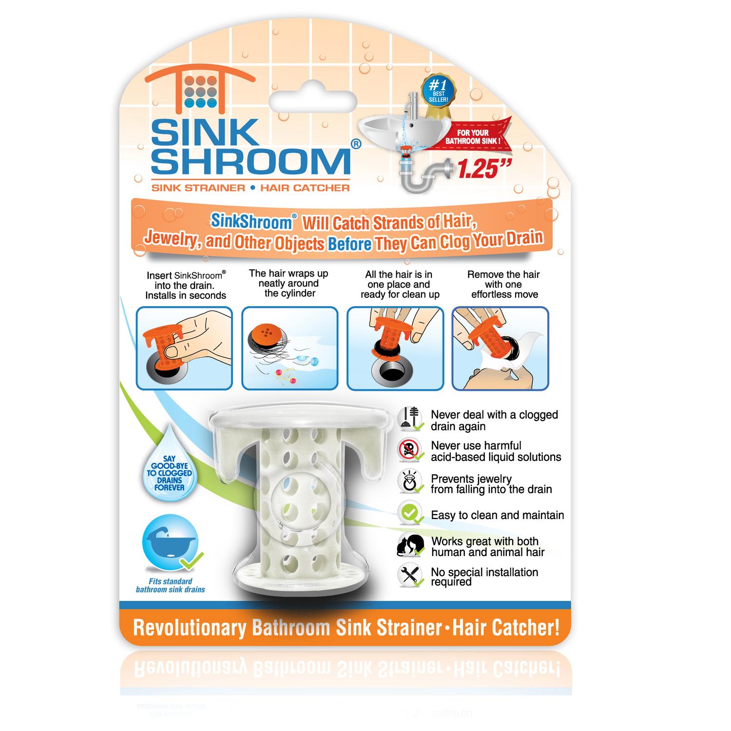 SinkShroom Matte Silicone Hair Catcher