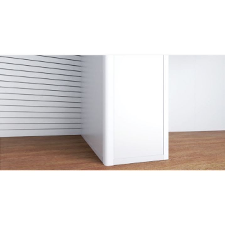 Trusscore Outside Corner Rounded 10' White