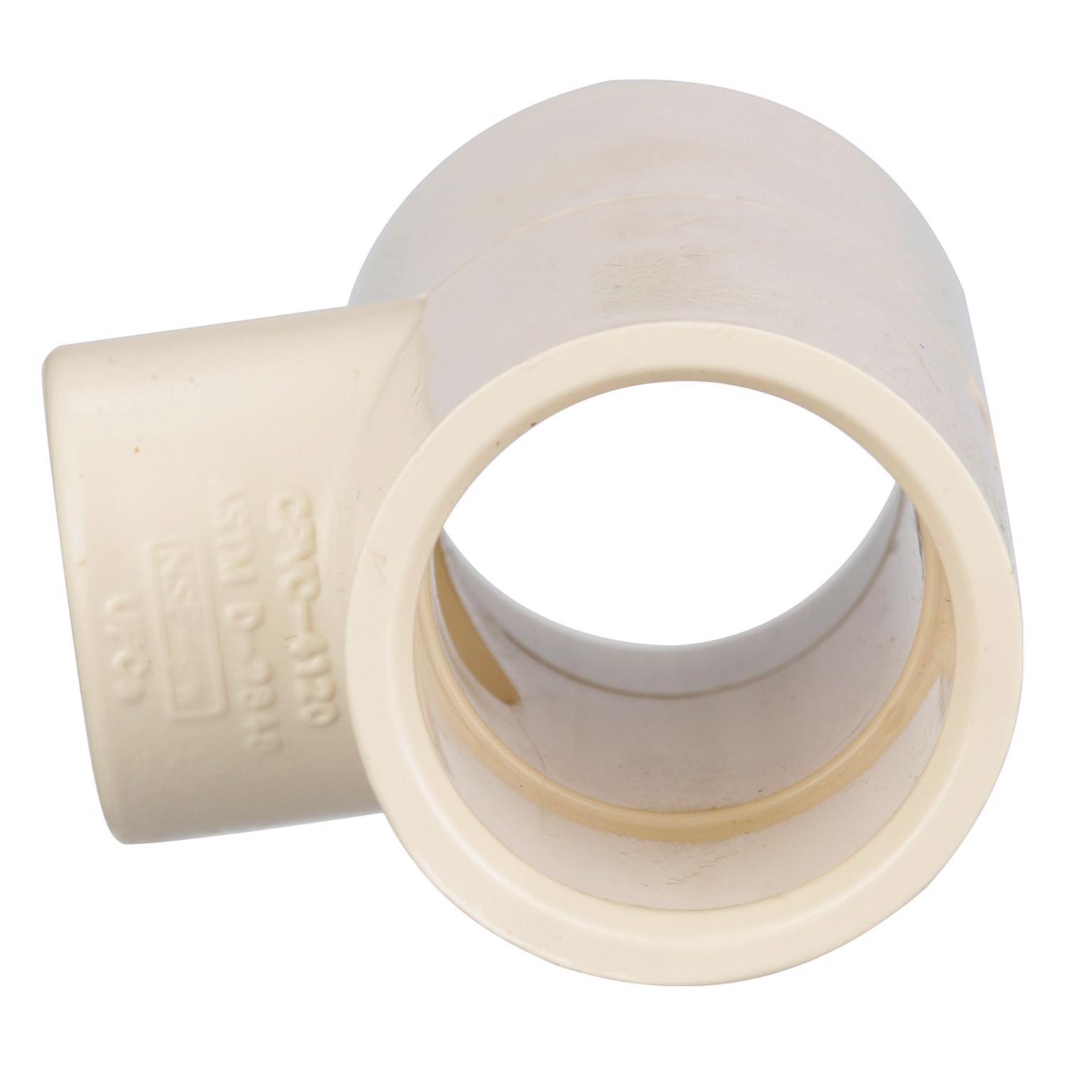 Charlotte Pipe FlowGuard 3/4 in. Slip X 3/4 in. D Slip CPVC Tee
