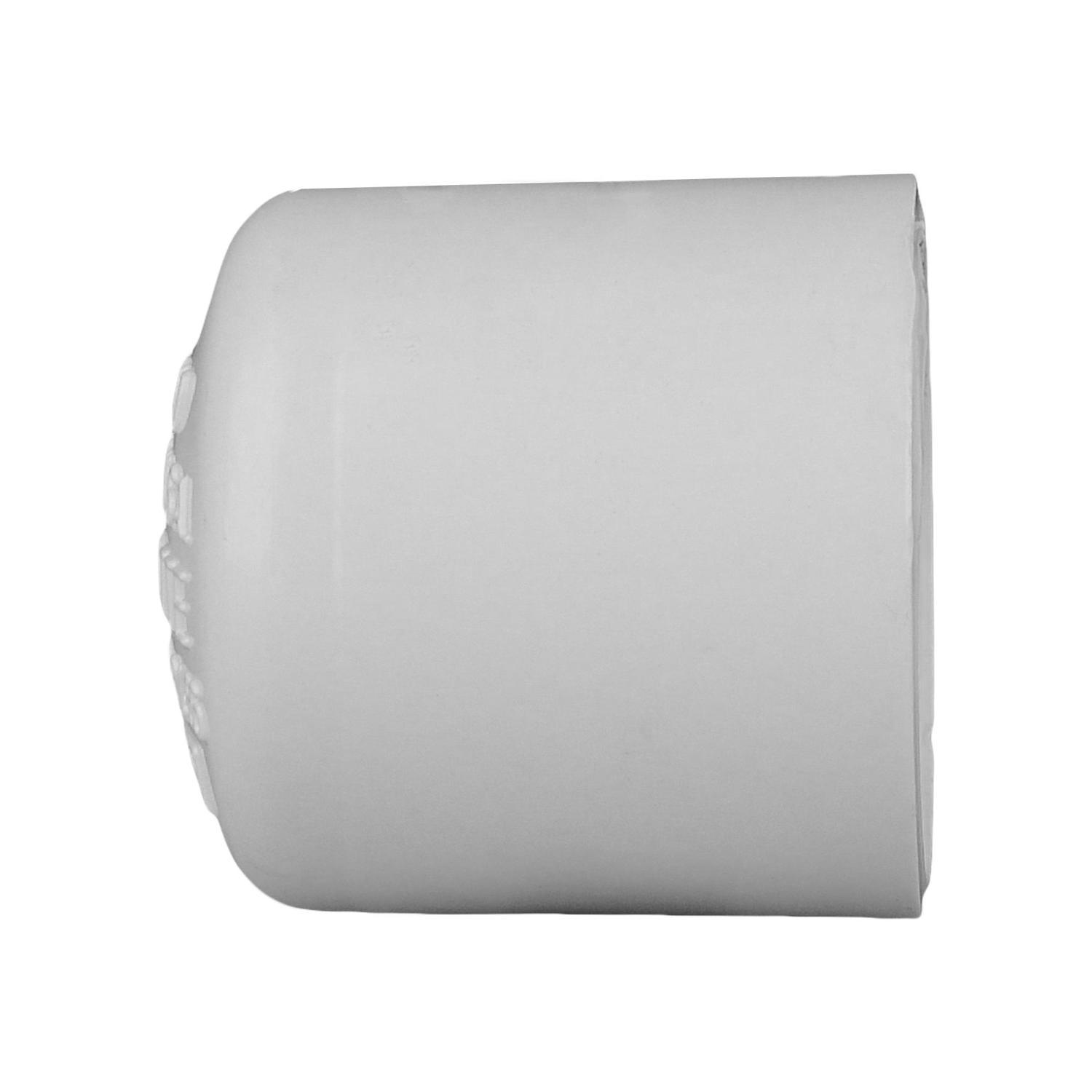 Charlotte Pipe Schedule 40 1 in. Slip PVC Cap 1 pk