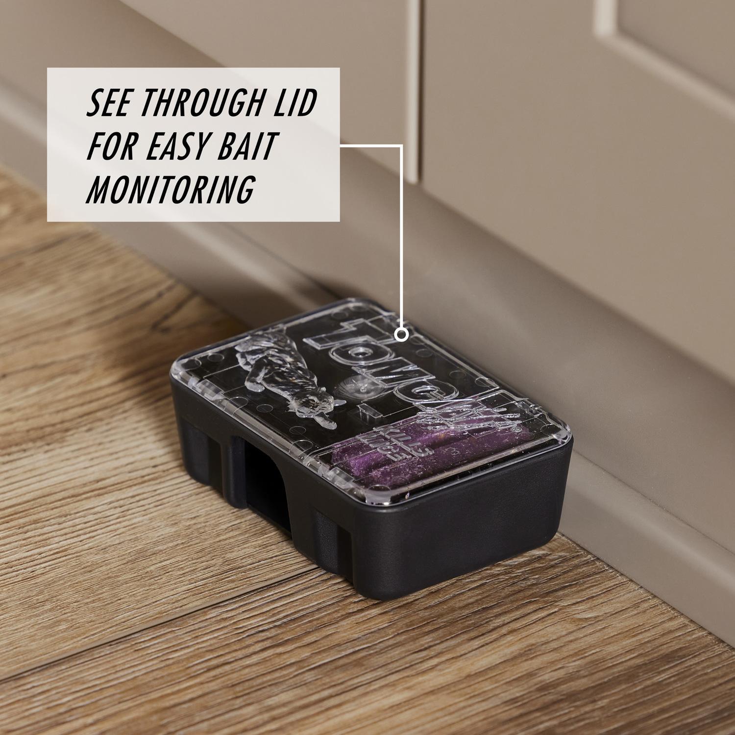 Tomcat Advanced Bait Station and Bait Blocks For Mice 2 pk