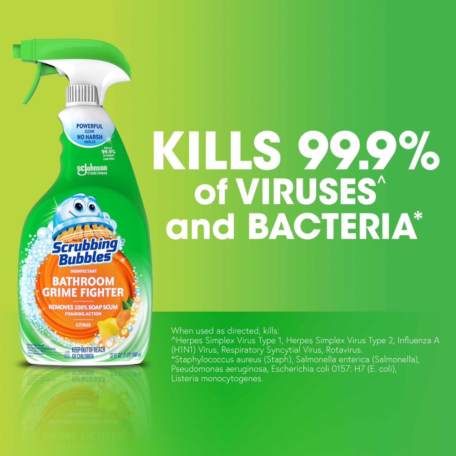 Scrubbing Bubbles Citrus Scent Bathroom Cleaner 32 oz Spray