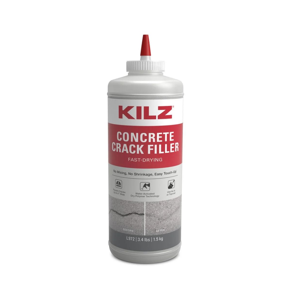 Kilz Concrete Crack Filler 3.4 lbs