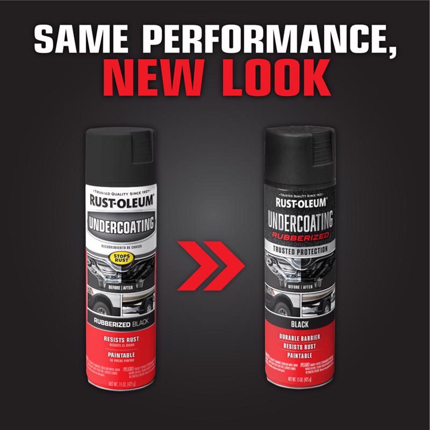 Rust-Oleum Automotive Flat/Matte Black Professional Grade Undercoating 15 oz