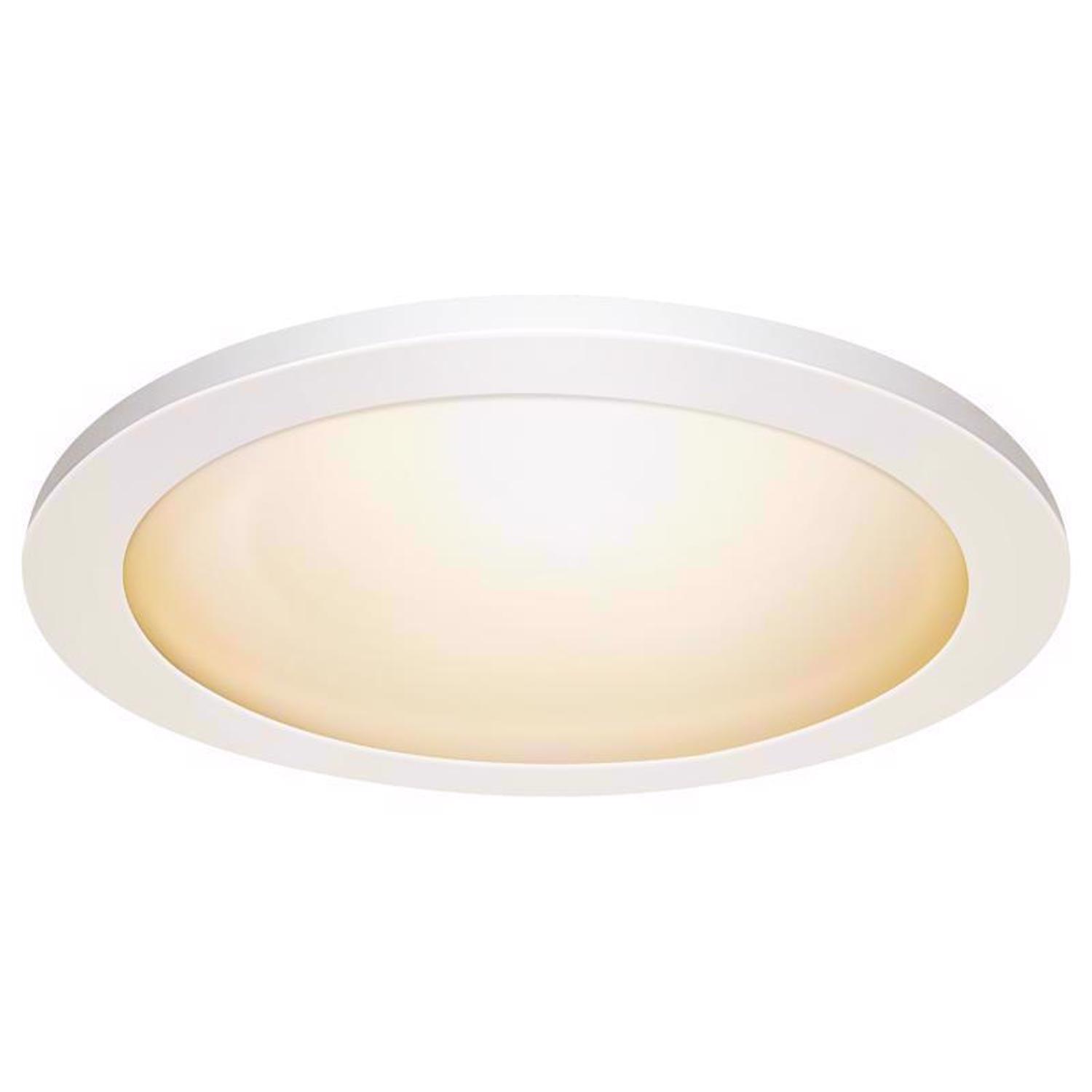 Feit Electric 1 in. H X 15 in. W X 15 in. L White LED Flat Panel Light Fixture