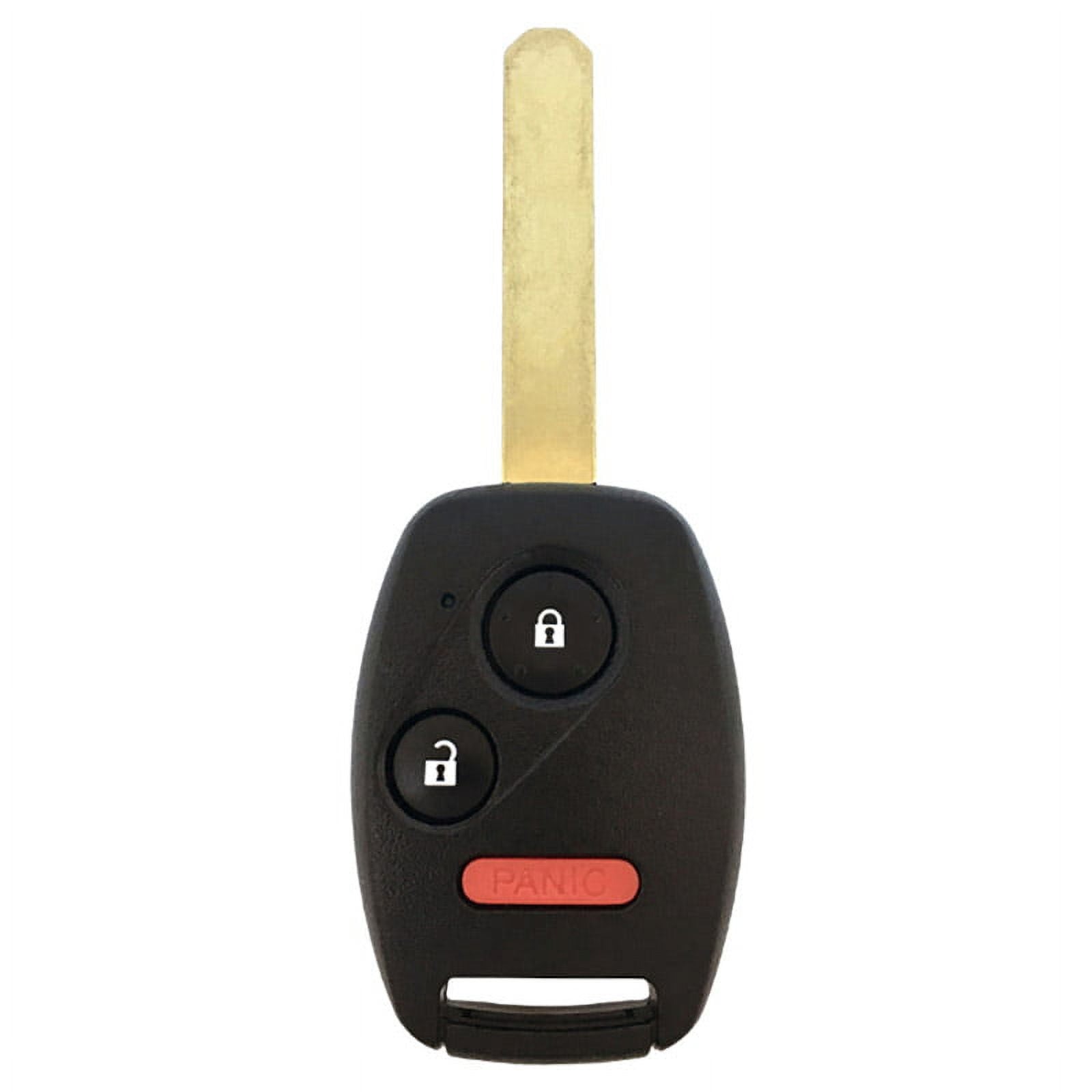 Hillman KeyStart 9977348 FOB Key Blank Self Programmable Remote Automotive HON049 Double For Honda Black
