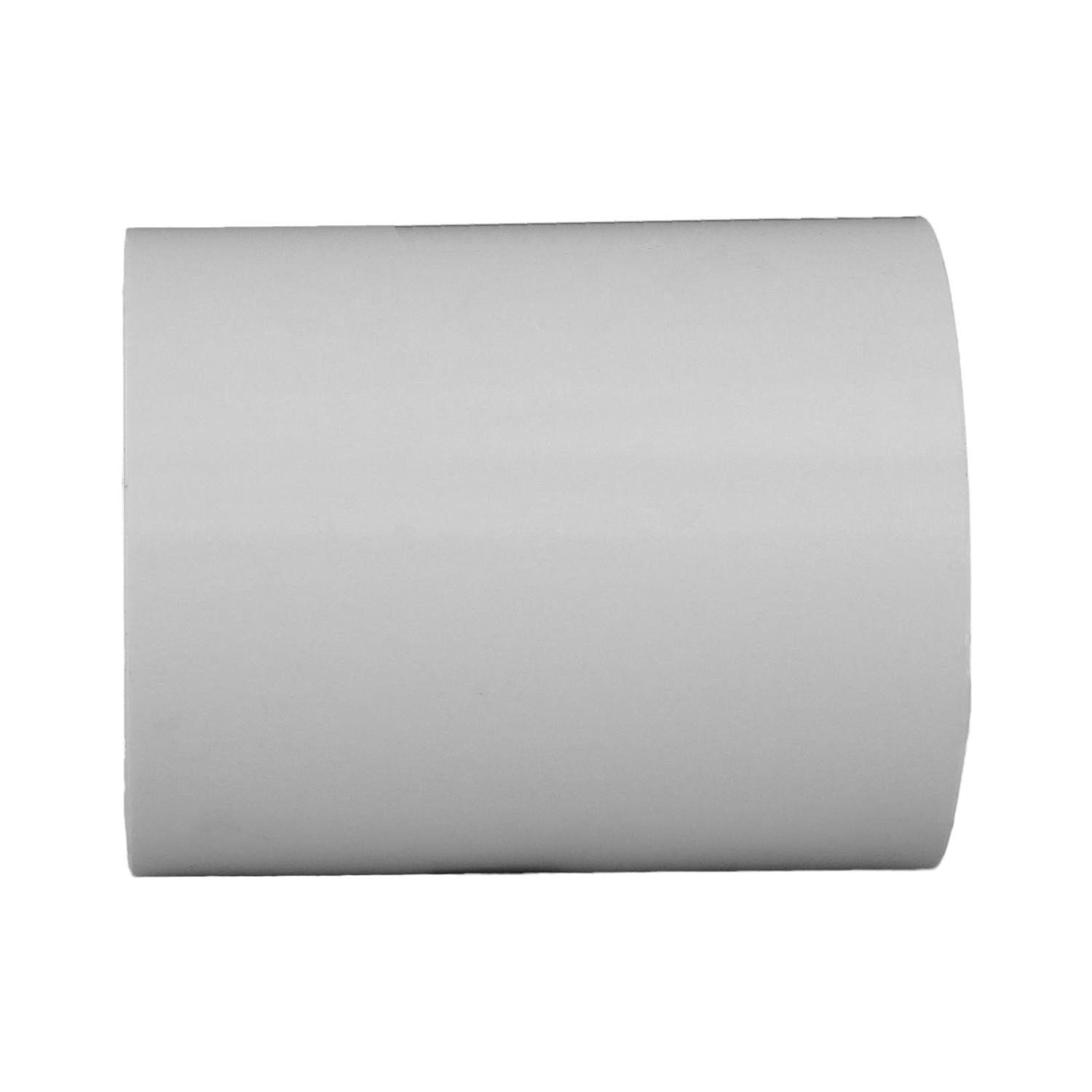 Charlotte Pipe Schedule 40 1-1/2 in. Slip X 1-1/2 in. D Slip PVC Coupling 1 pk