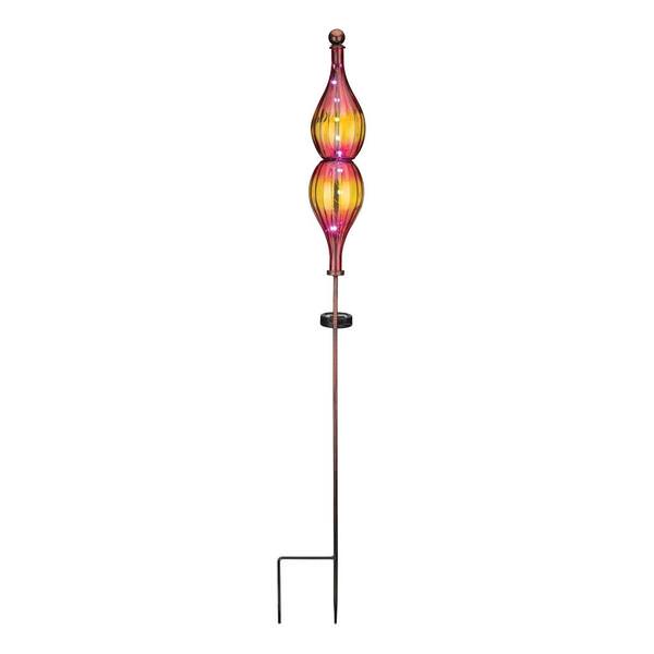 Stake Solar Dbl Zepplin Orange
