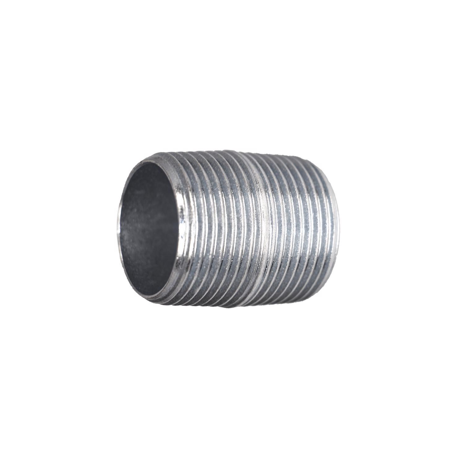 Sigma Engineered Solutions 1/2 in. D Zinc-Plated Steel Galvanized Nipple For Rigid/IMC 2 pk