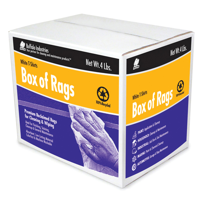 Rags American White Knit 4lb